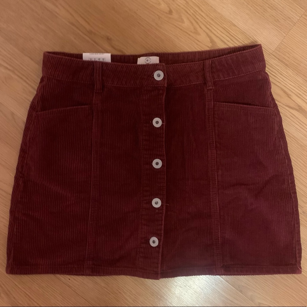 Cord mini skirt ! Brand new :)